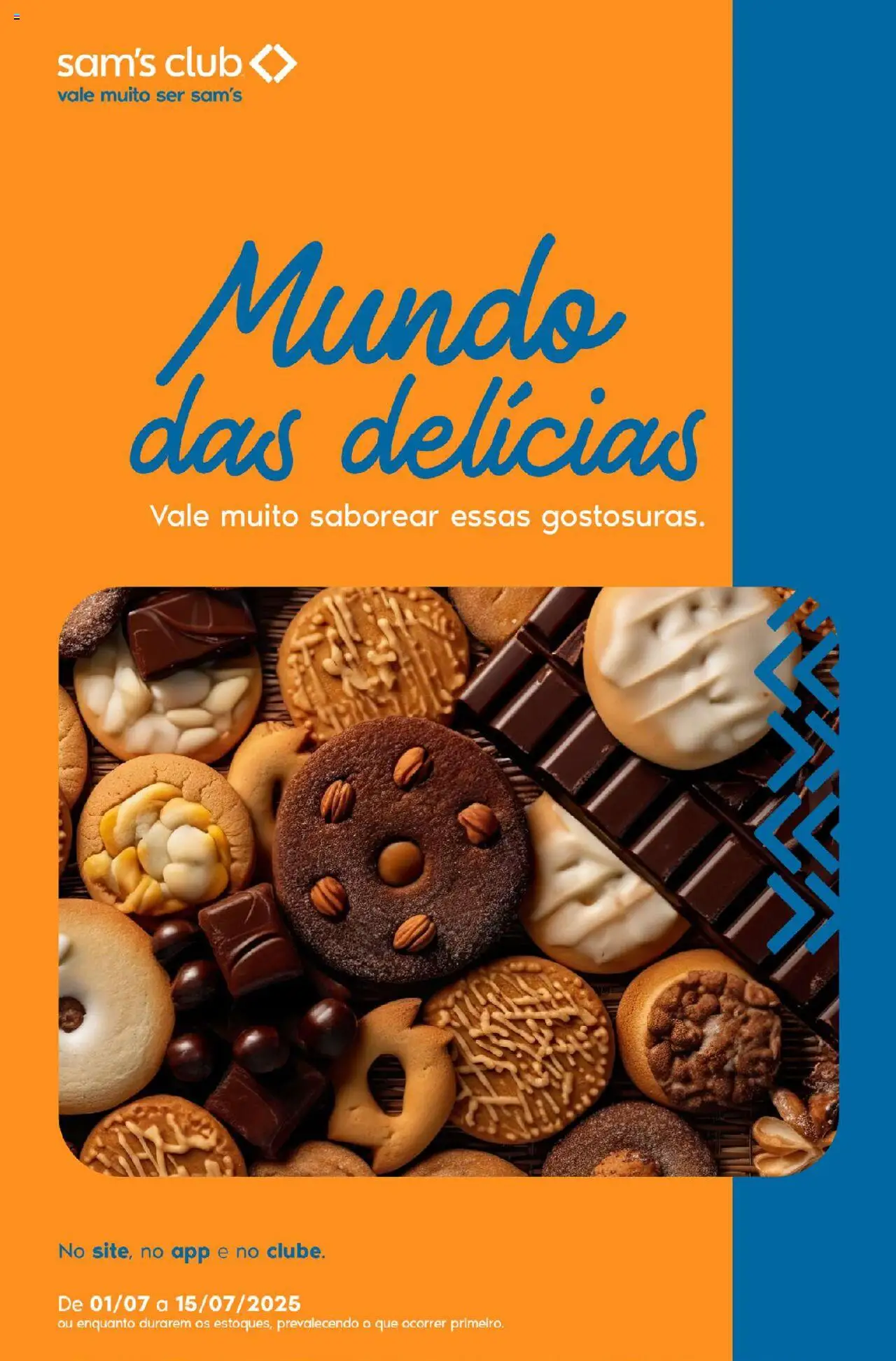Sam's Club folheto "Ofertas Mundo das Delicias " válido a partir de 01/07/2025 - número de página 1