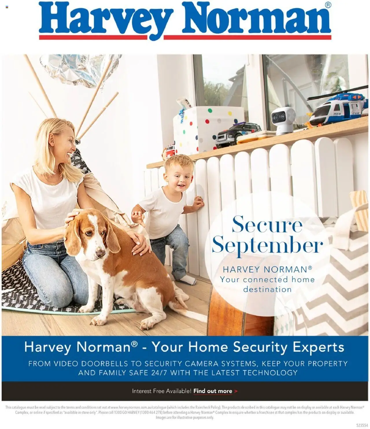 Harvey Norman catalogue valid from 18/09/2025 - page 1 - Camera, Safe, Video