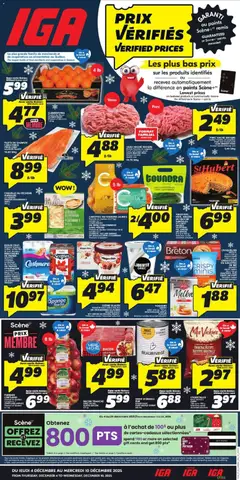 Preview of leaflet Quebec from shop IGA is valid from Dec 04, 2025