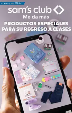 Vista previa las ofertas de la tienda Sam's Club - Catálogo Productos Especiales desde el 07/08/2025 