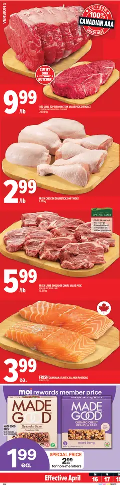 Un aperçu du dépliant Metro weekly flyer - Québec du magasin Metro est valide à partir 16 avr. 2026