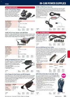 Preview of catalogue Engineering & Scientific Catalogue 2025/2026 from shop Jaycar valid 09/07/2025 | Page: 343