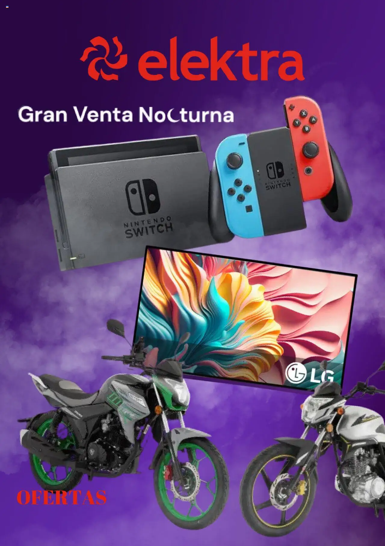 Catálogo Elektra y sus promociones válidas desde el 06/10/2025 - Número de página 1 - Nintendo Switch