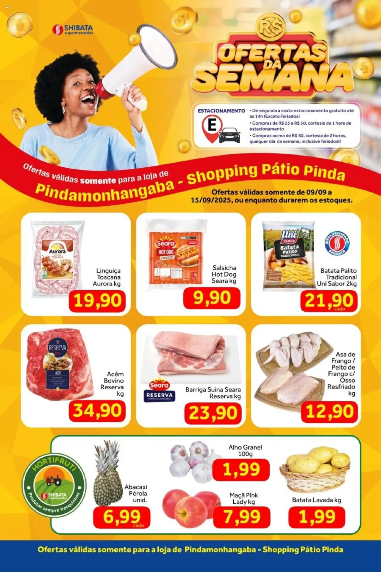 Shibata folheto "Ofertas Pátio Pinda" válido a partir de 09/09/2025 - número de página 1