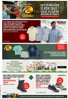 Preview of leaflet Cabelas flyer / circulaire from shop Cabelas is valid from Apr 03, 2026