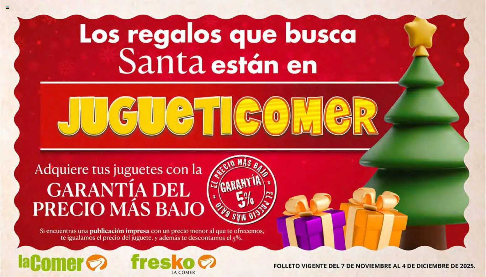 Vista previa las ofertas de la tienda La Comer - Folleto desde el 07/11/2025 