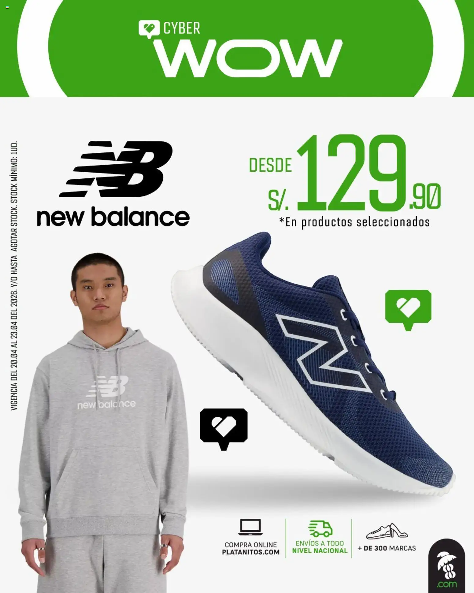 Vista previa de Platanitos - New Balance de la tienda Platanitos válido desde 20/04/2026
