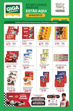 Pré-Visualização do folheto "Ofertas Nestlé" da loja GIGA Atacado válido a partir de 08/08/2025