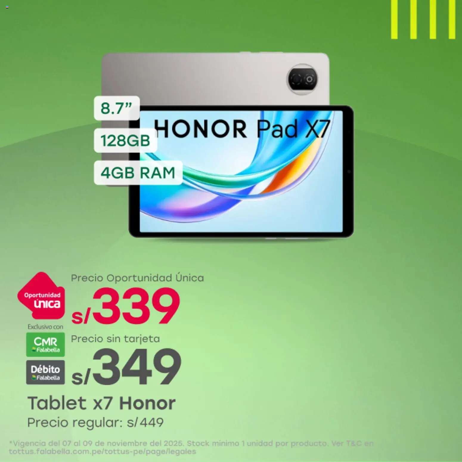 Vista previa de Catálogo de la tienda Tottus válido desde 07/11/2025 - Tablet