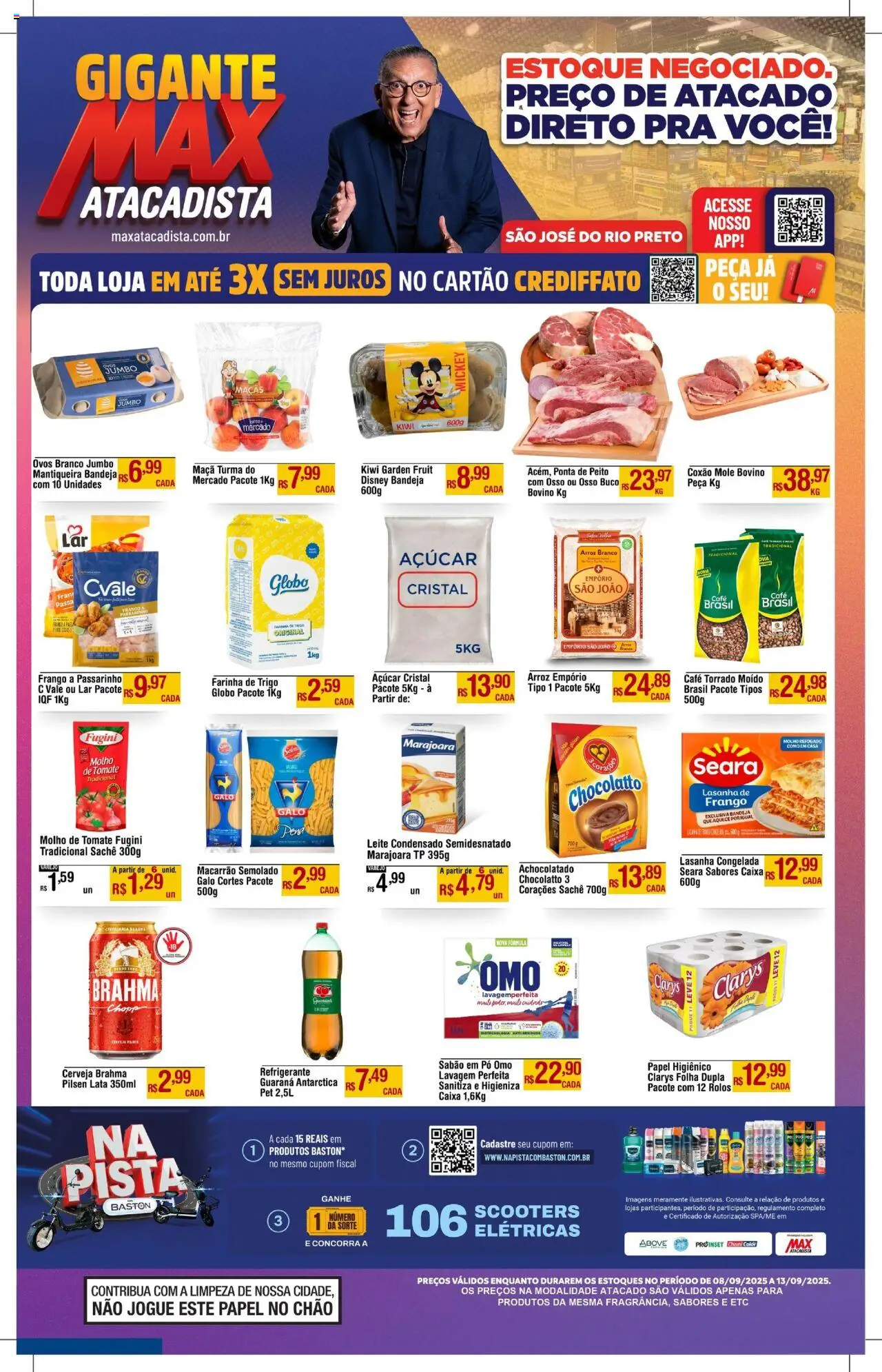 Max Atacadista folheto "Ofertas da semana" válido a partir de 08/09/2025 - número de página 1
