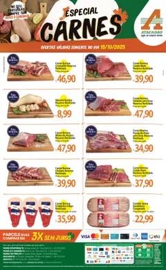 Pré-Visualização do folheto "Ofertas - TO" da loja Atacadão válido a partir de 18/10/2025