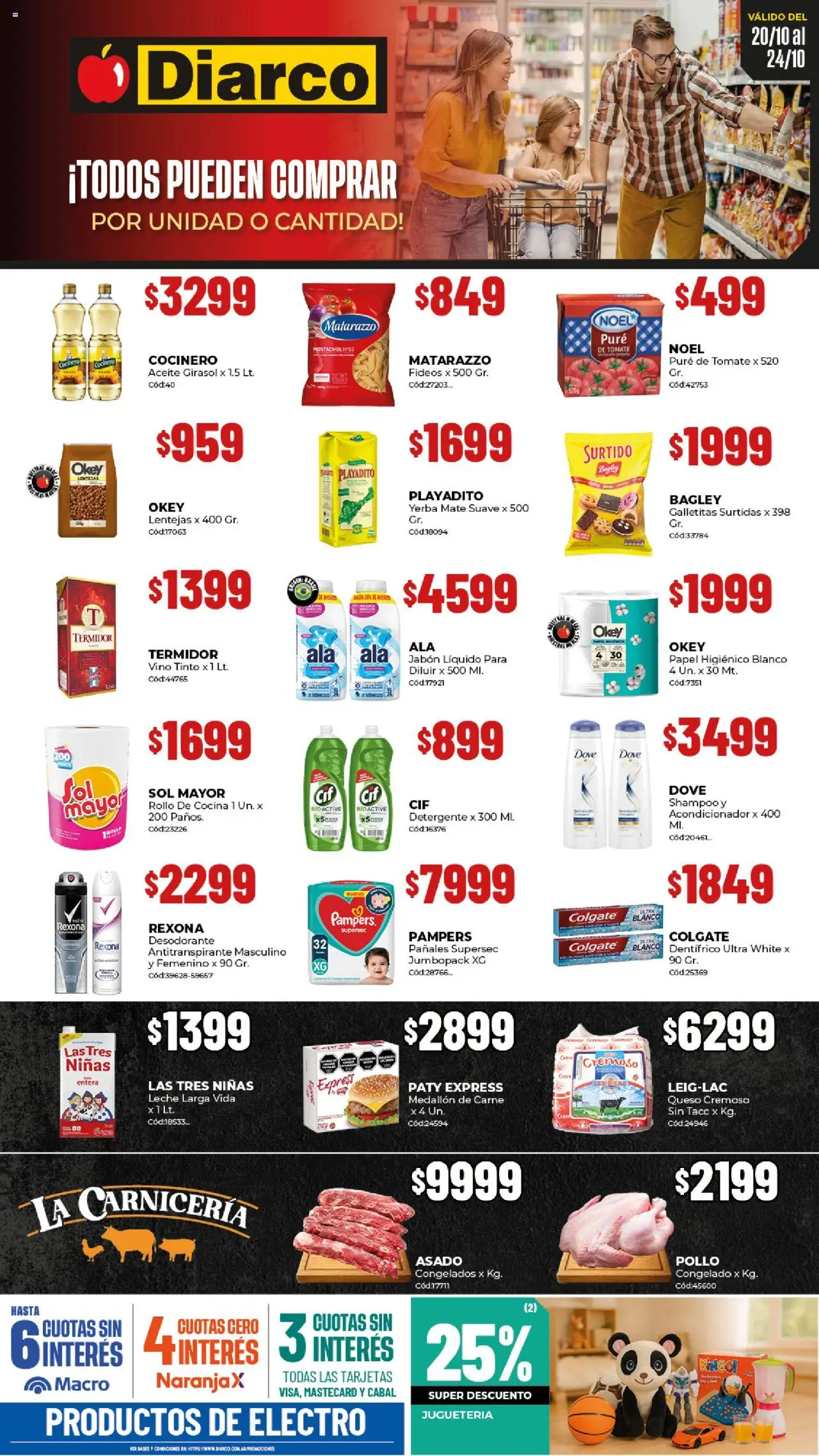 Diarco Ofertas del 20/10/2025 Online