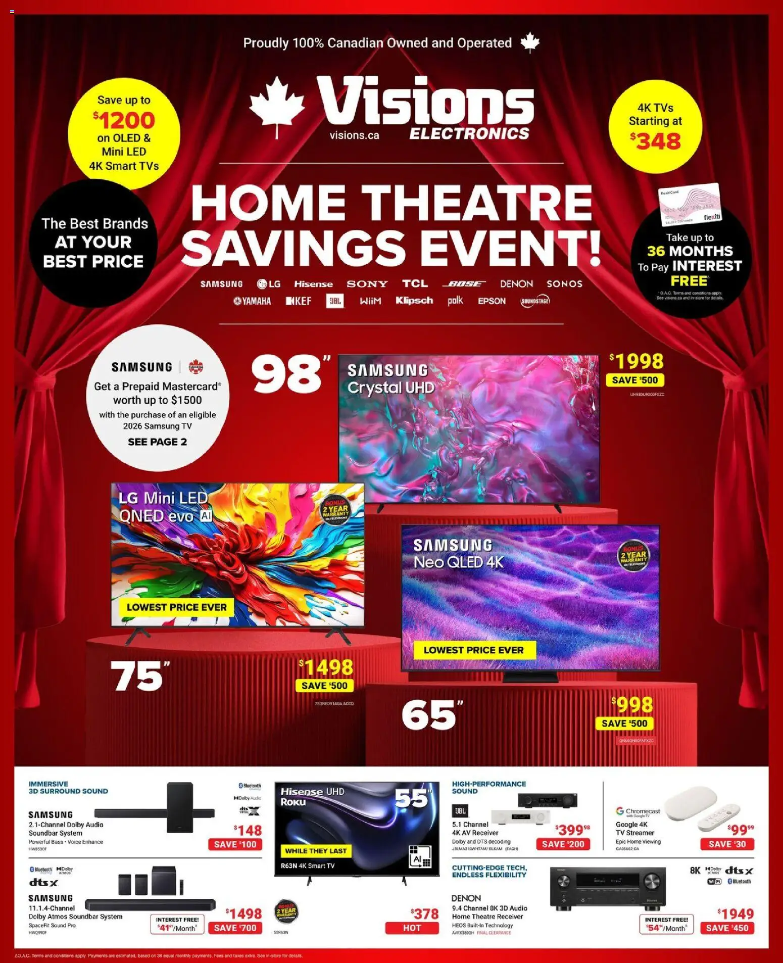 Preview of leaflet Visions weekly flyer / circulaire from shop Visions is valid from Apr 24, 2026