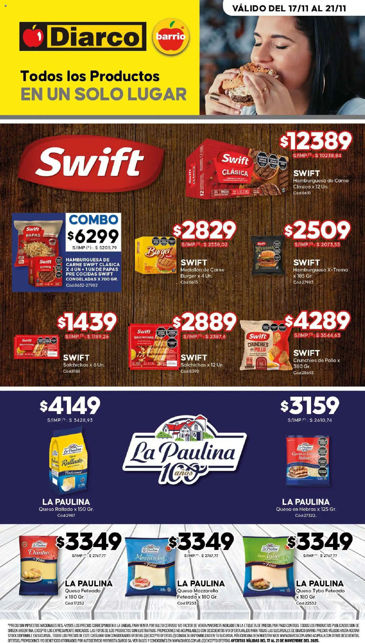 Vista previa del folleto de la tienda Diarco válido desde el 17/11/2025 