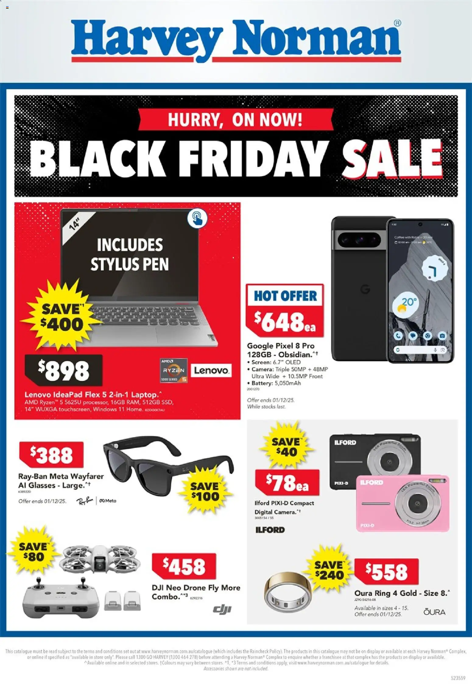 Preview of catalogue Computers & Tech Black Friday Deals from shop Harvey Norman valid 20/11/2025