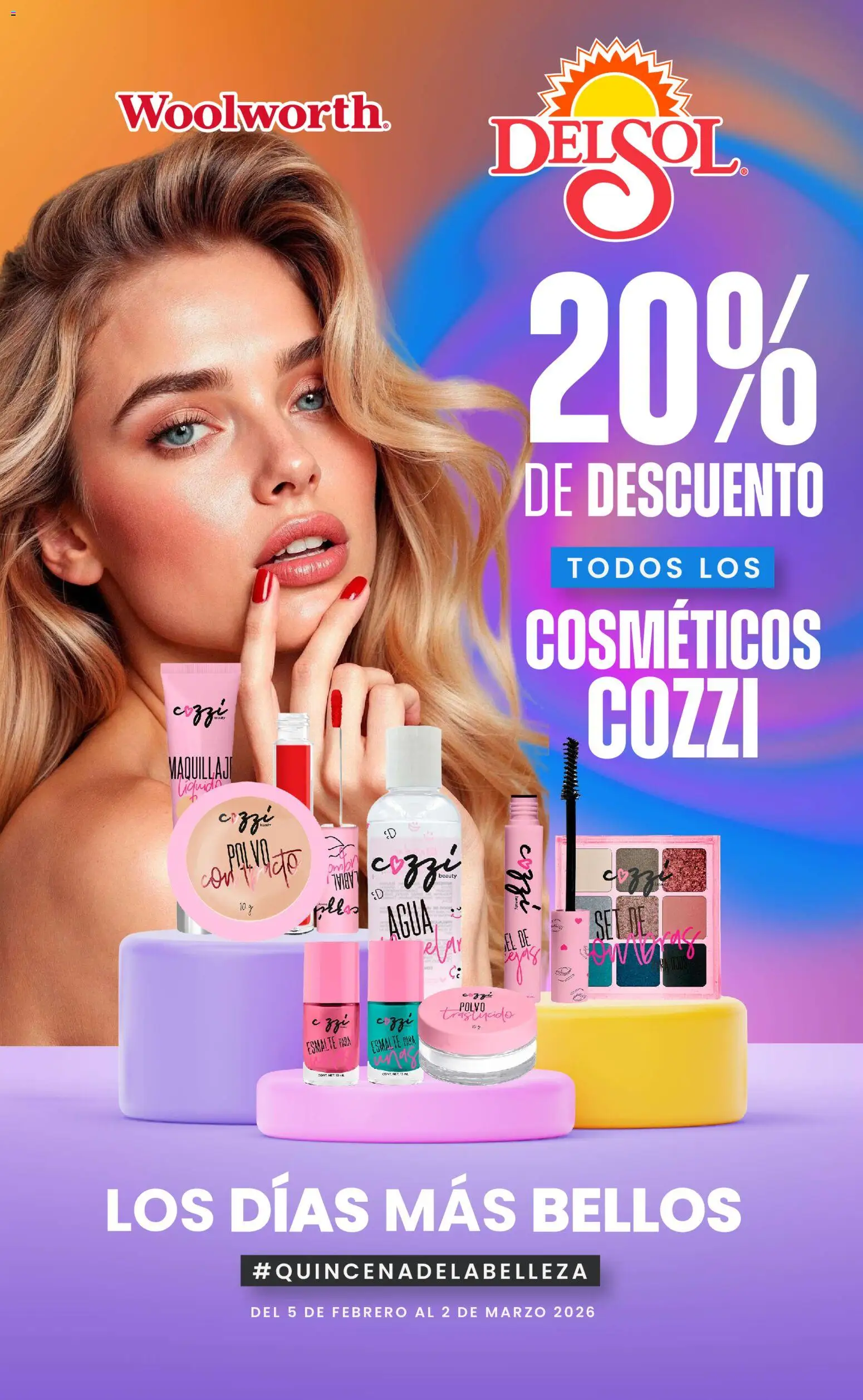 Vista previa las ofertas de la tienda Del Sol y Woolworth - Catálogo desde el 05/02/2026 