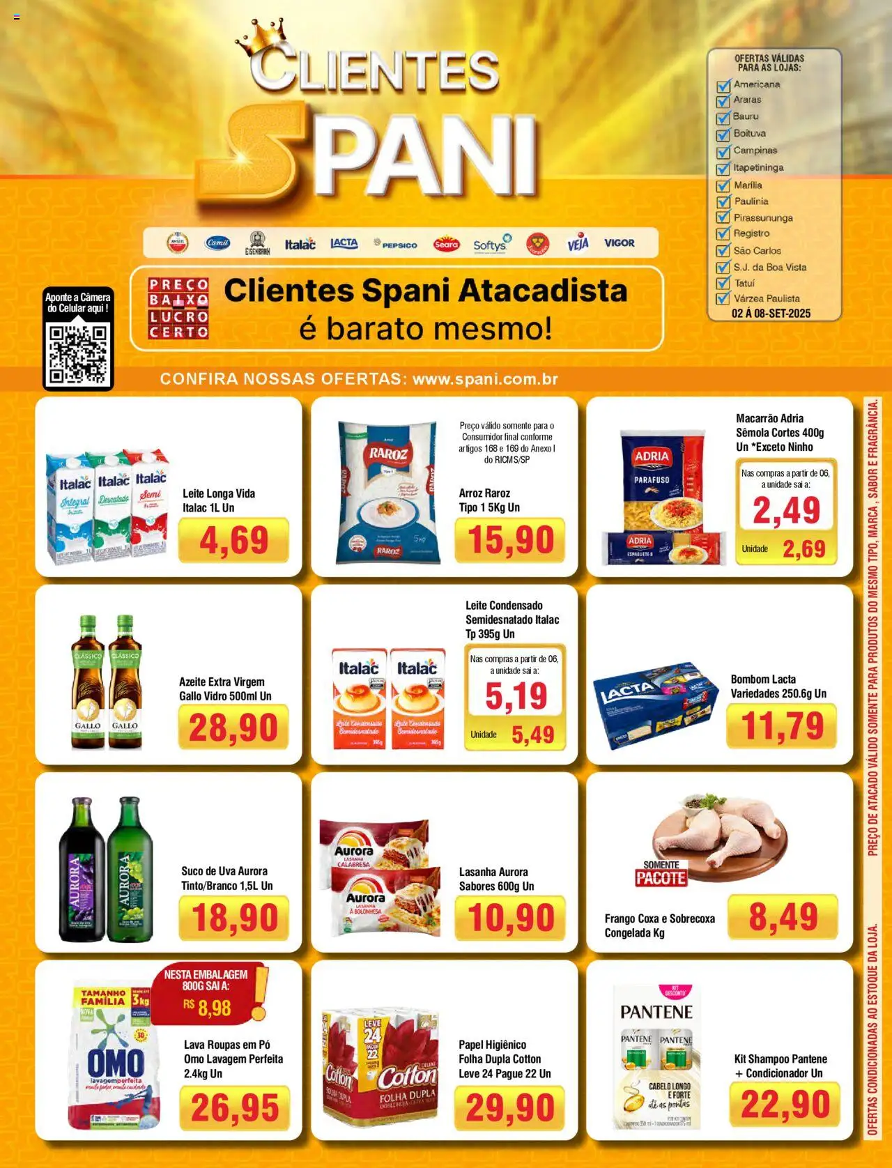 Spani Atacadista folheto "Ofertas da semana" válido a partir de 02/09/2025 - número de página 1