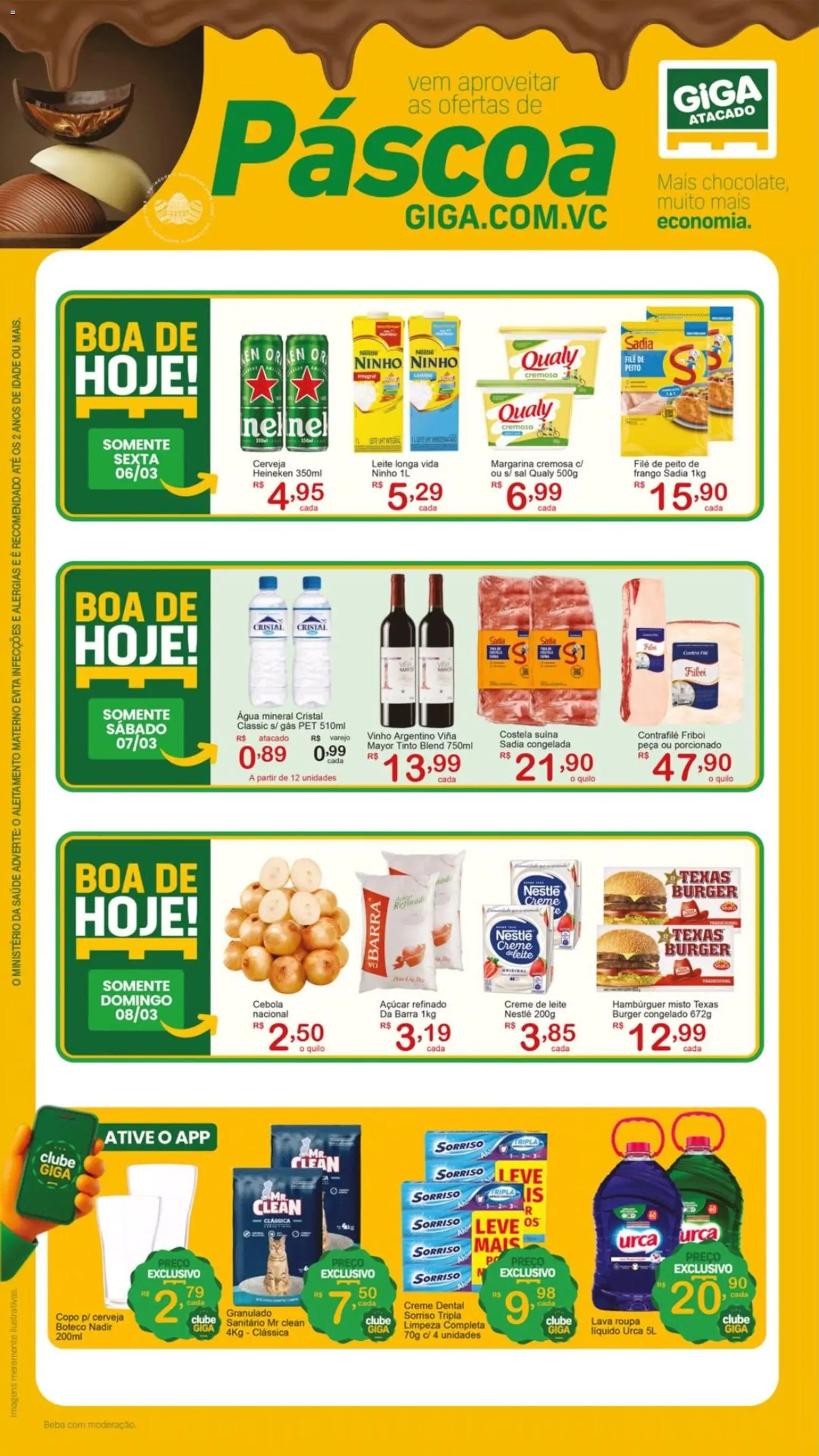 Pré-Visualização do folheto "GIGA Atacado - Ofertas da semana" da loja GIGA Atacado válido a partir de 06/03/2026