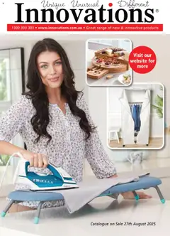Preview of catalogue Catalogue Spring 2025 from shop Innovations valid 27/08/2025