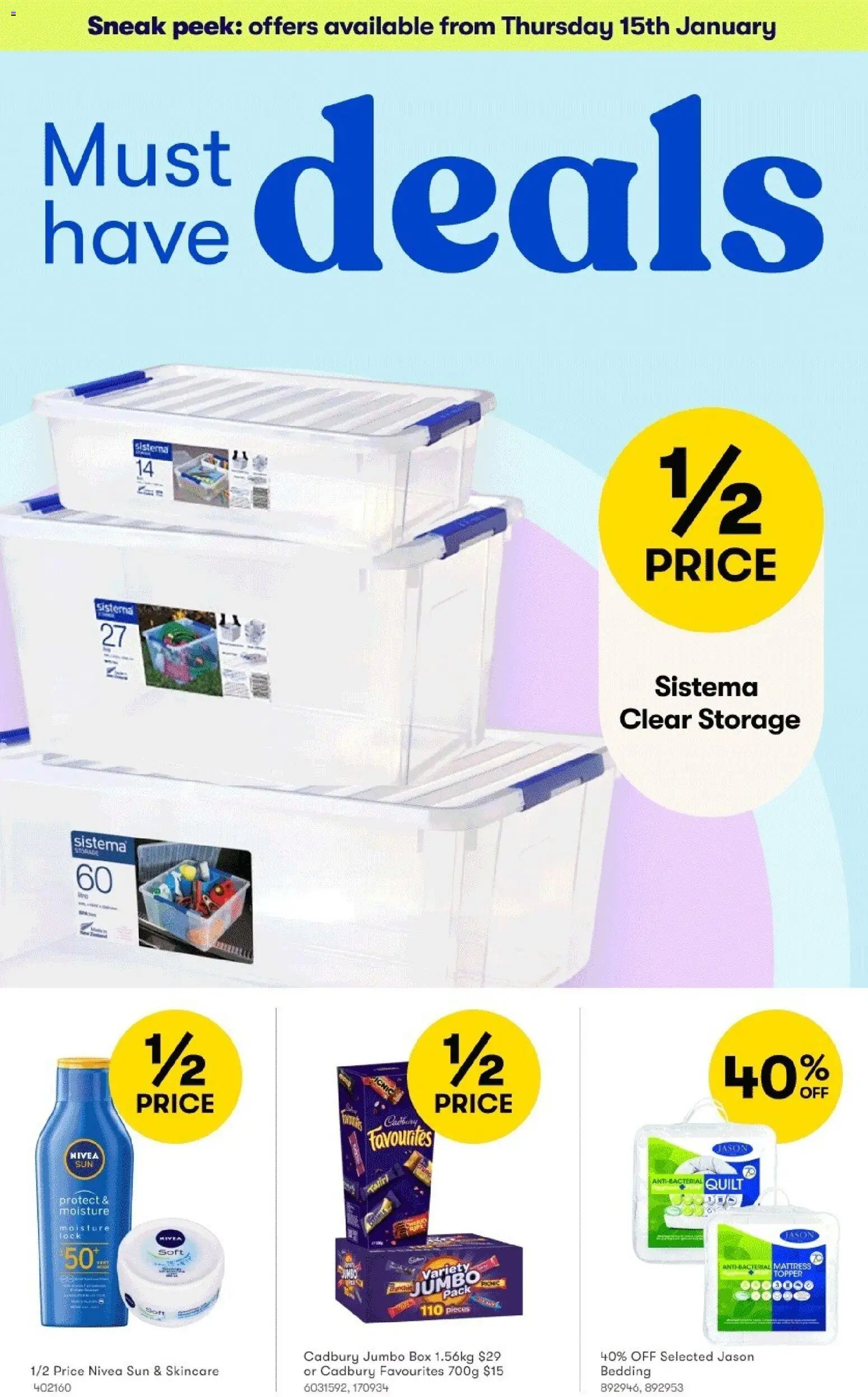 Preview of catalogue Big W Catalogue from shop Big W valid 15/01/2026