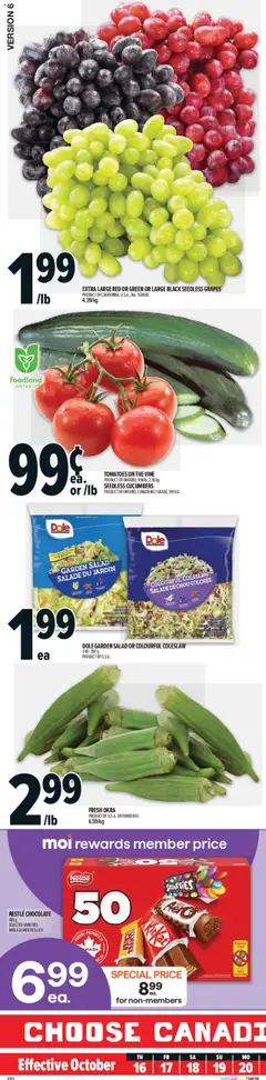 Preview of leaflet Saint-Augustin-De-Desmaures from shop Metro is valid from Oct 16, 2025