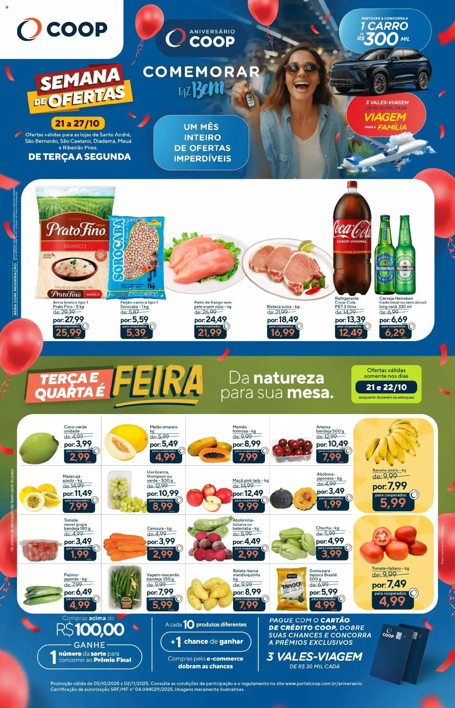 Coop folheto "Ofertas da semana" válido a partir de 21/10/2025 - número de página 1