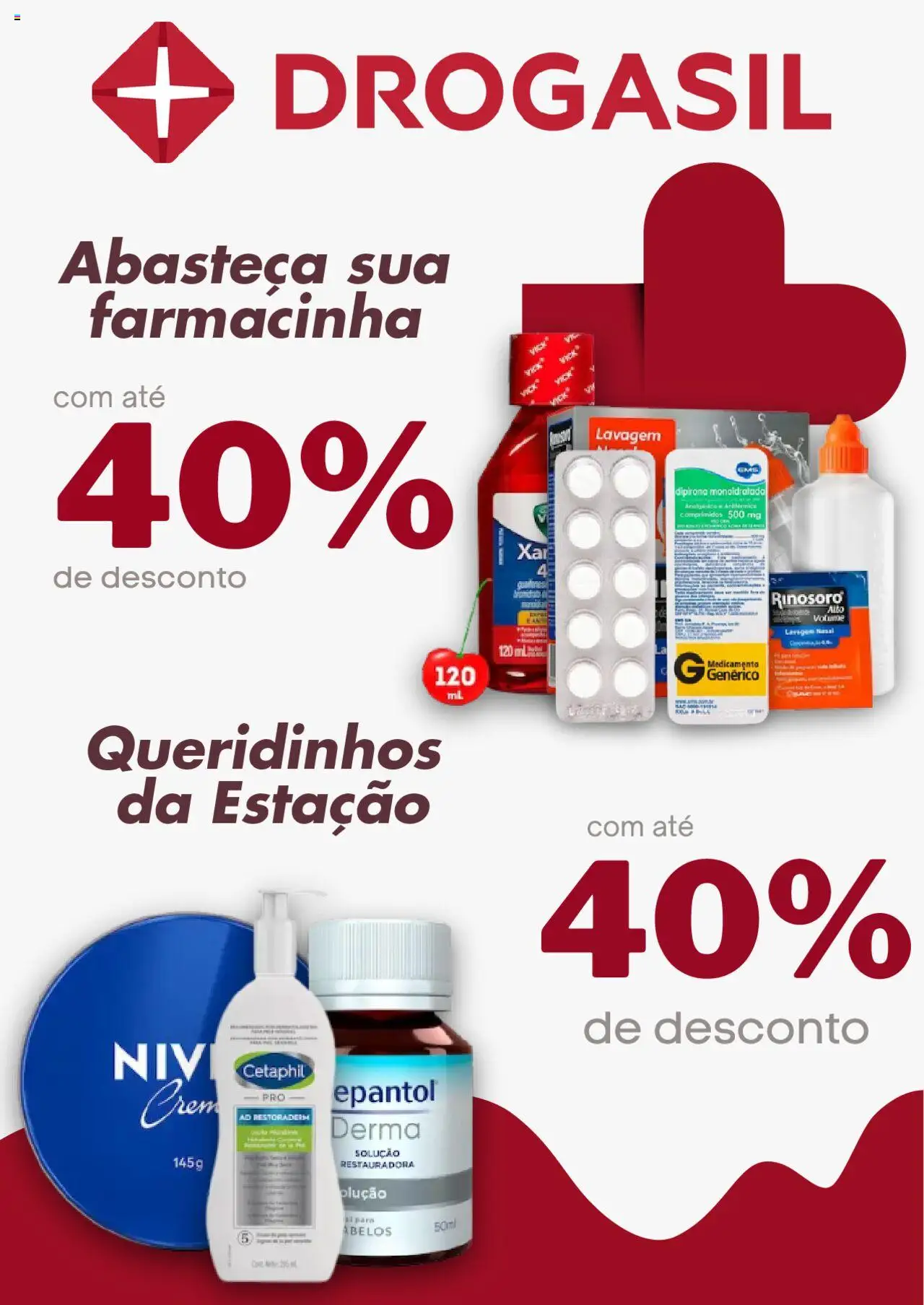 Drogasil folheto "Catálogo atual" válido a partir de 14/07/2025 - número de página 1