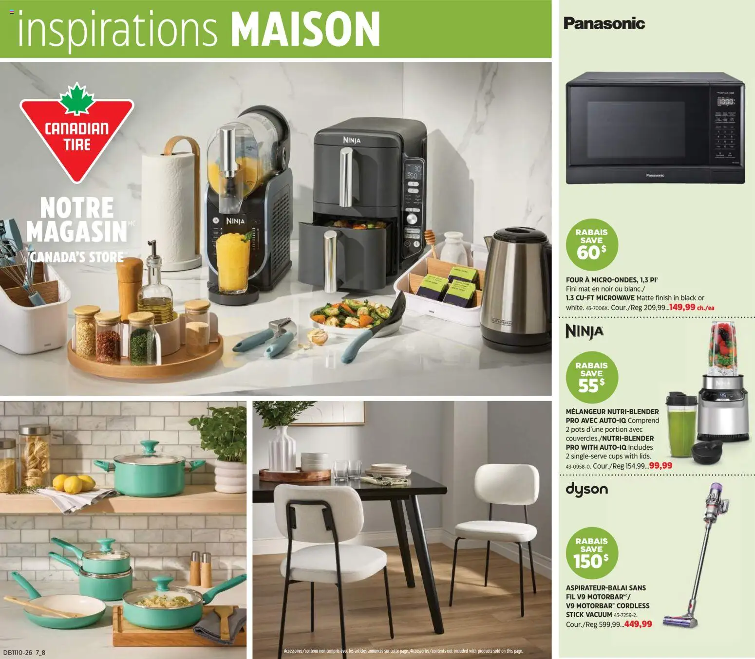 Preview of leaflet Canadian Tire circulaire - Inspirations Maison from shop Canadian Tire is valid from Mar 05, 2026