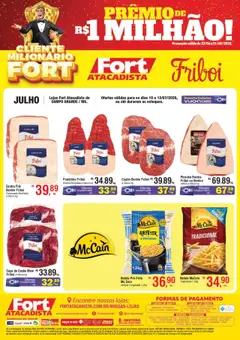Pré-Visualização do folheto "Ofertas Friboi" da loja Fort Atacadista válido a partir de 10/07/2025