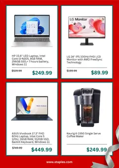 Ad Preview of Staples Weekly Ad from 12/07/2025 | Page: 3