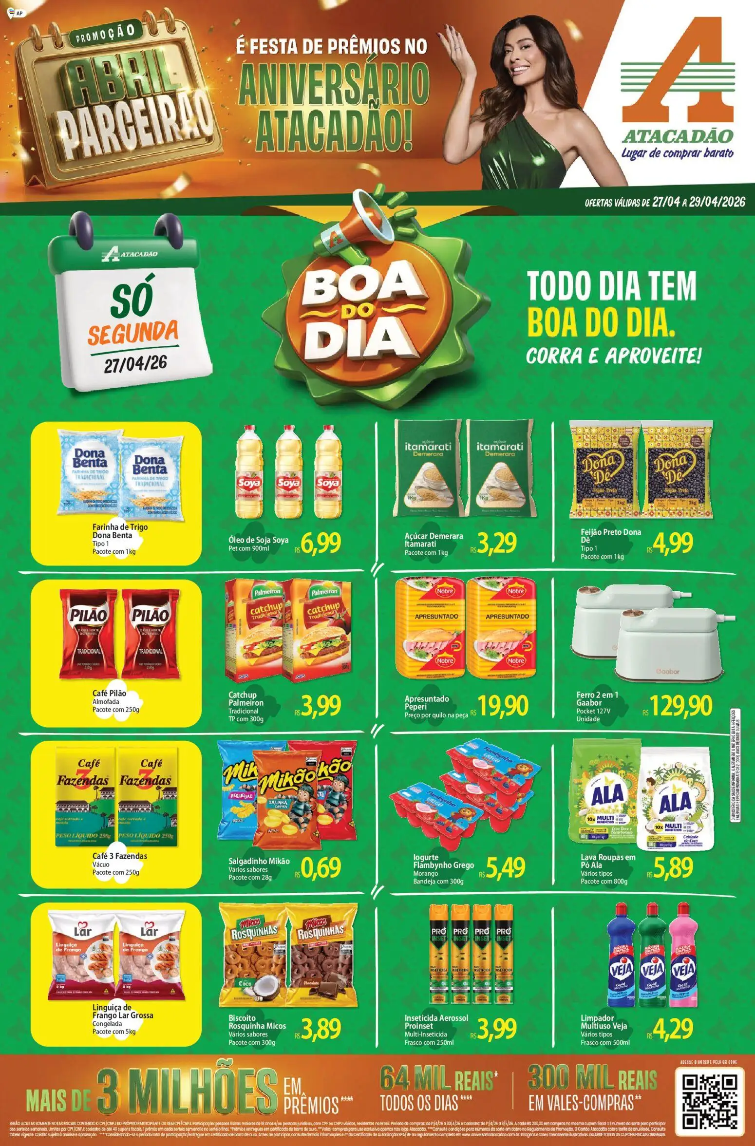 Pré-Visualização do folheto "Atacadão ofertas - AP" da loja Atacadão válido a partir de 27/04/2026