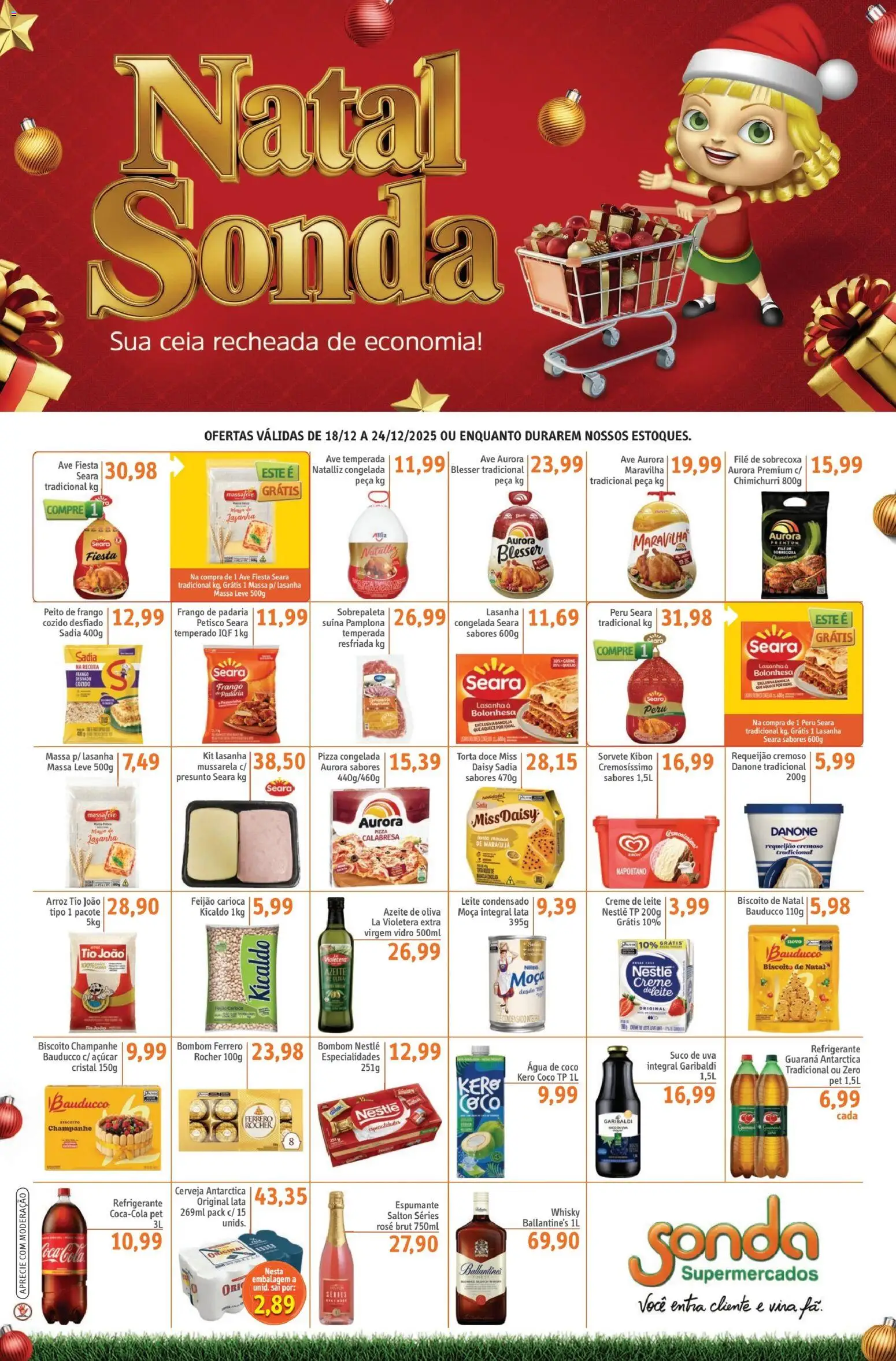 Pré-Visualização do folheto "Ofertas da semana" da loja Sonda válido a partir de 18/12/2025