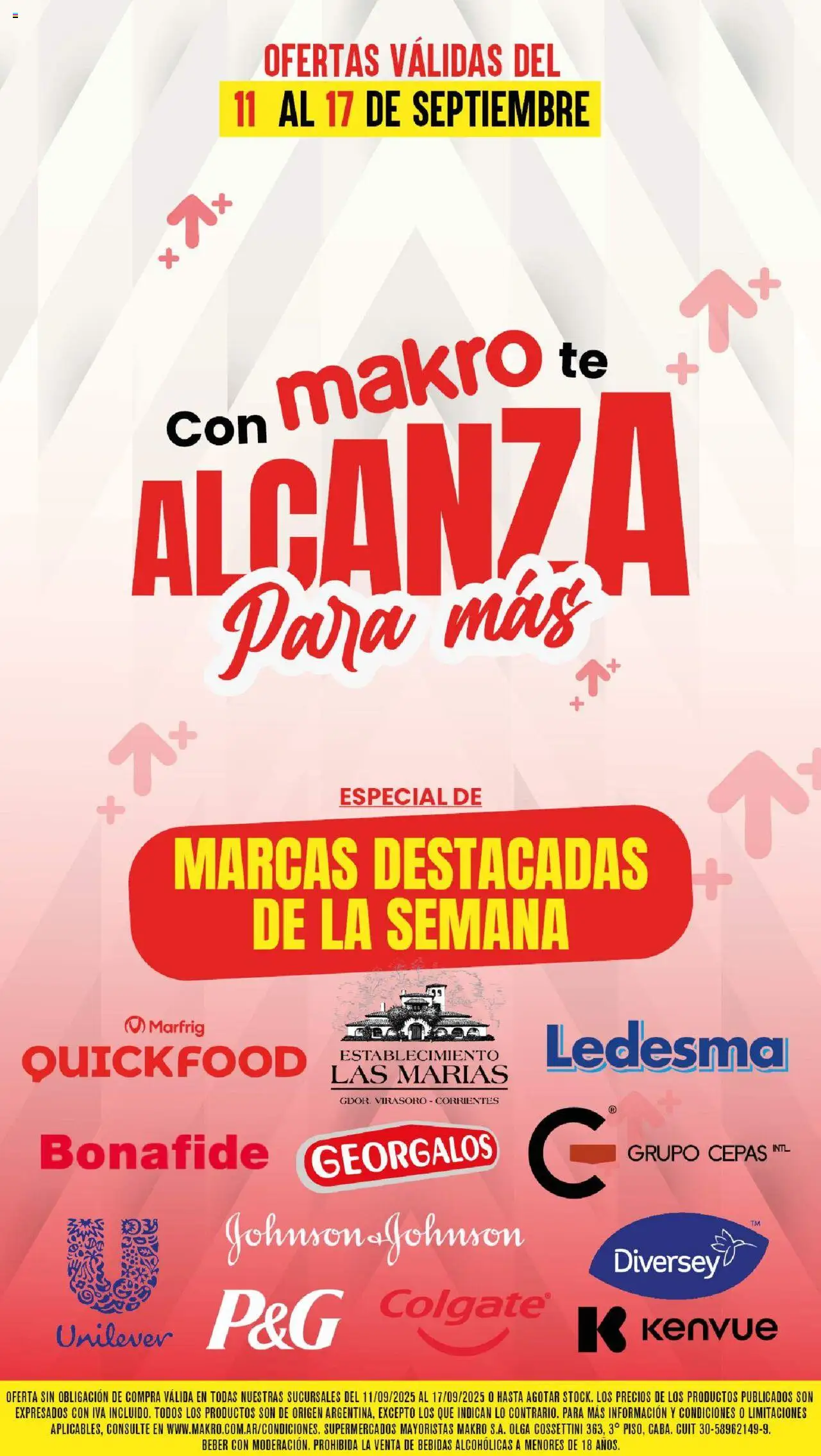 Makro Ofertas Especiales del 11/09/2025 >> Catálogo