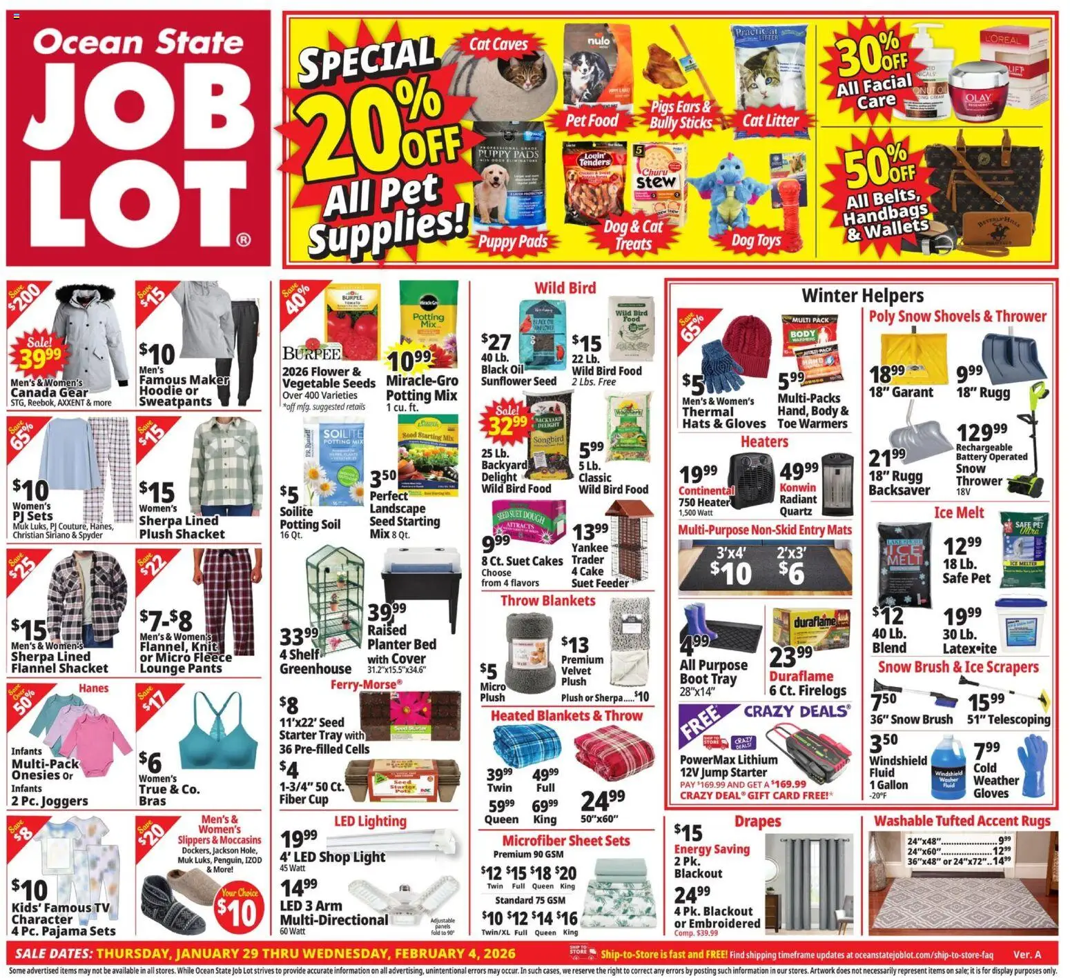 Ad Preview of Ocean State Job Lot Weekly Ad from 01/29/2026
