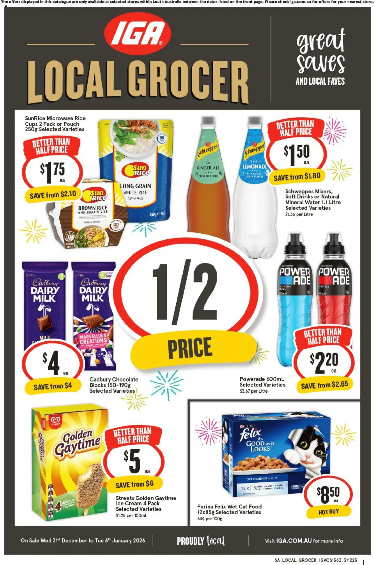 Preview of catalogue Local Grocer SA from shop IGA valid 31/12/2025