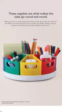Ad Preview of Office Depot Education Edition Catalog from 01/01/2025 | Page: 4