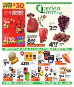 Preview of leaflet Garden Foods from shop Longo's is valid from Oct 30, 2025