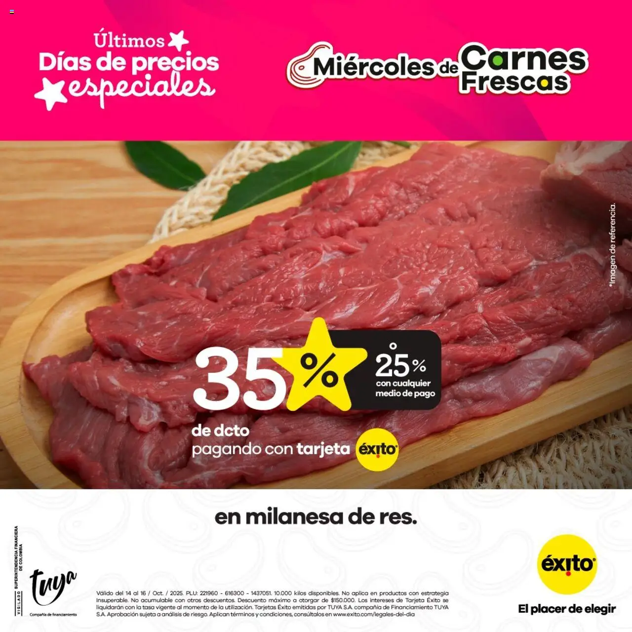 Éxito Catálogo: 15/10/2025 - 16/10/2025 > Últimas Ofertas pagina numero 1
