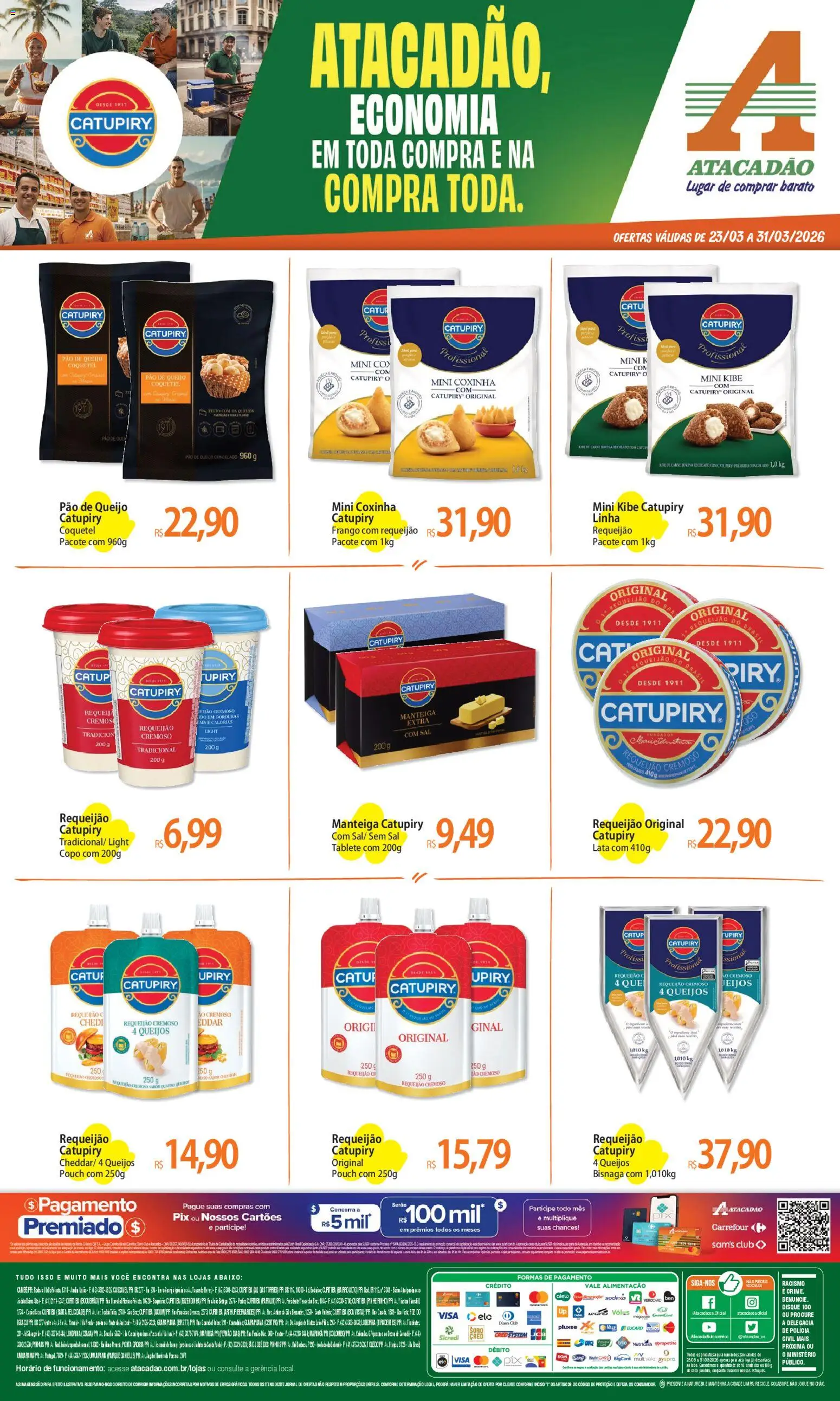 Pré-Visualização do folheto "Atacadão ofertas - PR" da loja Atacadão válido a partir de 23/03/2026