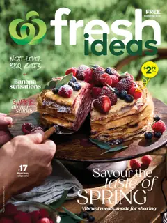Preview of catalogue Fresh Ideas Magazine from shop Woolworths valid 01/09/2025