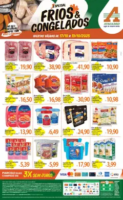 Pré-Visualização do folheto "Ofertas - PR" da loja Atacadão válido a partir de 17/10/2025