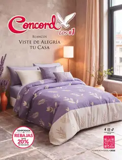 Vista previa las ofertas de la tienda Colchas Concord - Catálogo desde el 01/02/2026 