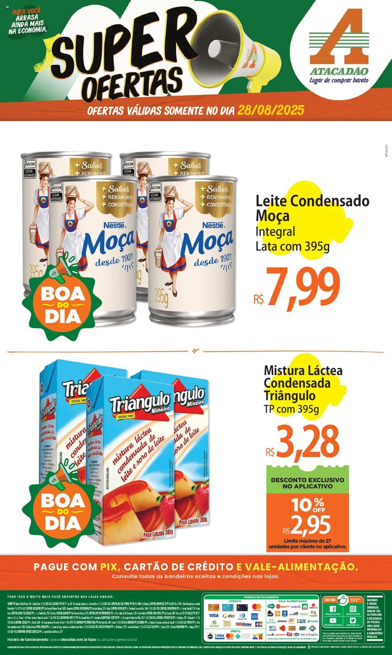 Atacadão folheto "Ofertas - PR" válido a partir de 28/08/2025 - número de página 1