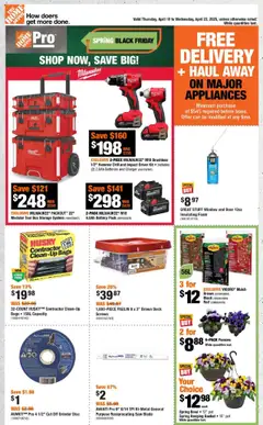 Un aperçu du dépliant Weekly flyer / circulaire du magasin Home Depot est valide à partir 10 avr. 2025