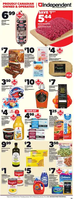 Preview of leaflet Weekly Flyer - NS from shop Independent Grocer is valid from Jan 15, 2026