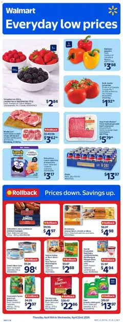 Preview of leaflet Walmart weekly flyer from shop Walmart is valid from Apr 16, 2026