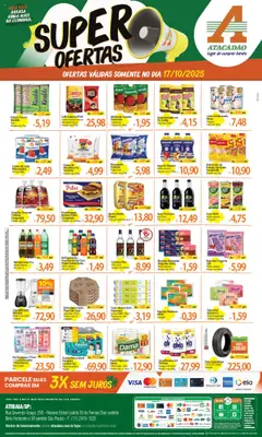 Pré-Visualização do folheto "Ofertas - SP" da loja Atacadão válido a partir de 17/10/2025