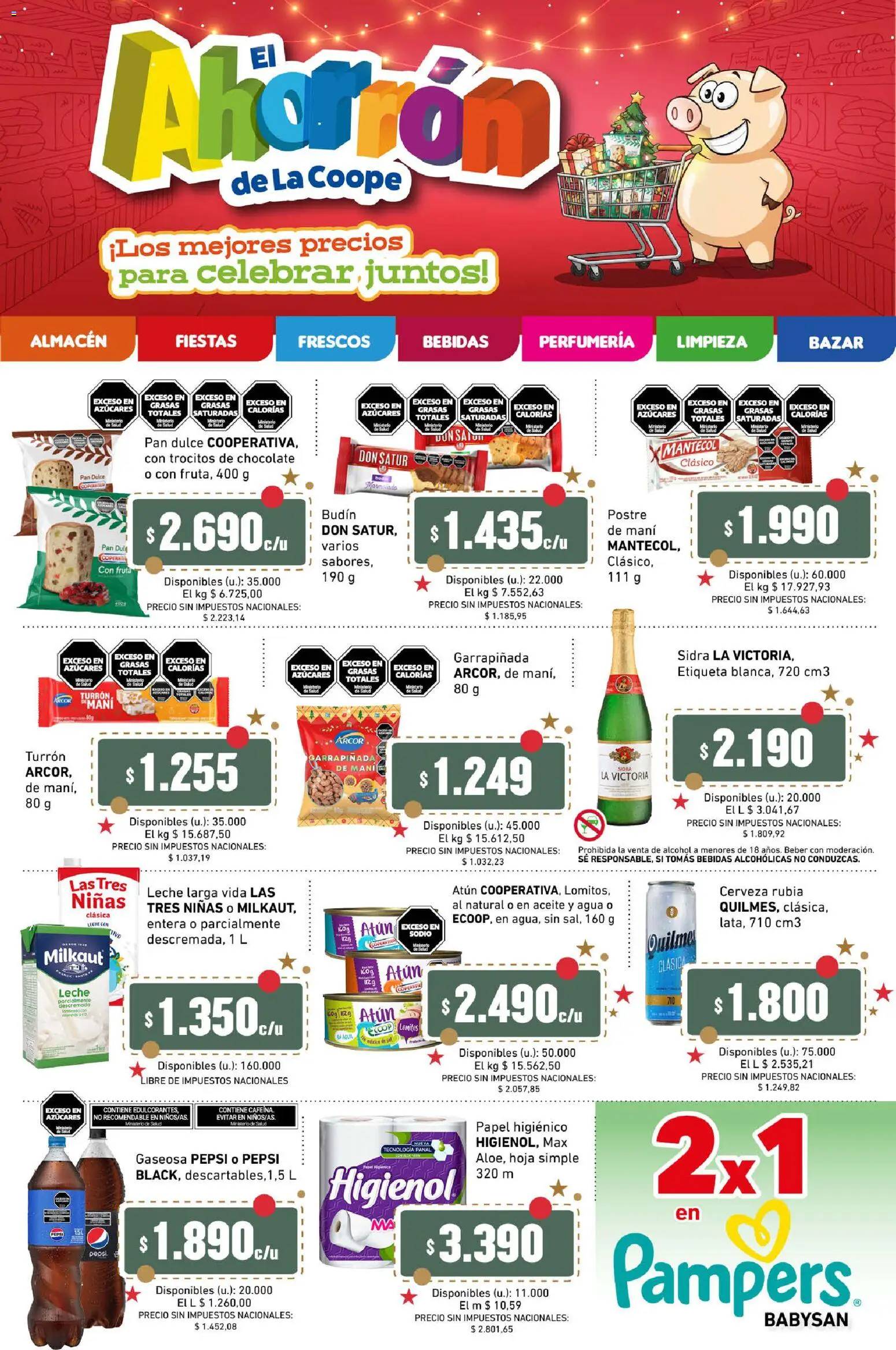 Vista previa del folleto de la tienda Cooperativa Obrera válido desde el 27/11/2025 