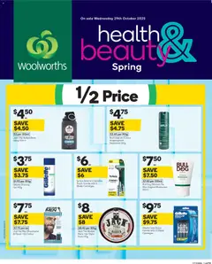 Preview of catalogue Spring Health & Beauty Catalogue NSW from shop Woolworths valid 29/10/2025