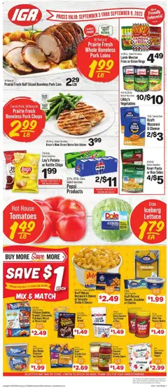 Ad Preview of IGA Weekly Ad from 09/03/2025